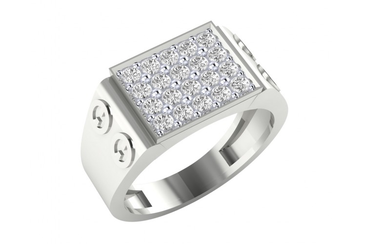 Walter Gents diamond ring in 18k Gold